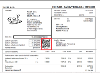 QR kódy v programu POHODA